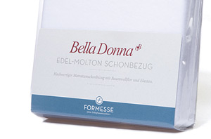 Bella Donna Edel Molton Auflage als Matratzenschutz