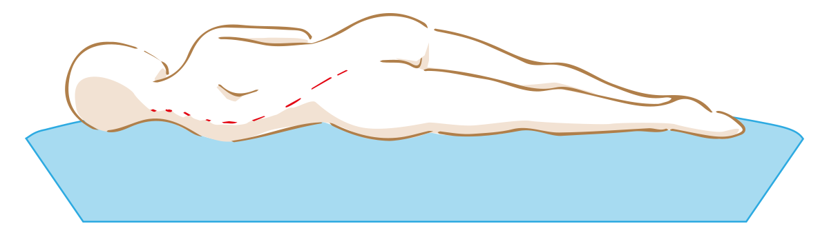 Wasserbett bei Rückenschmerzen - Erholsamer & gesünder schlafen
